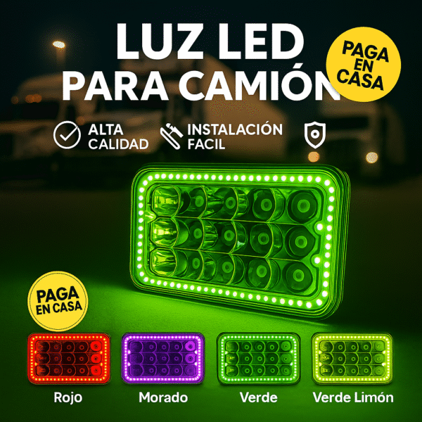 Par lamparas LED tipo kenworth - Elige Tu color