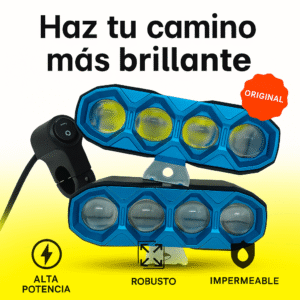 Par exploradoras 4 Lentes con switch impermeable