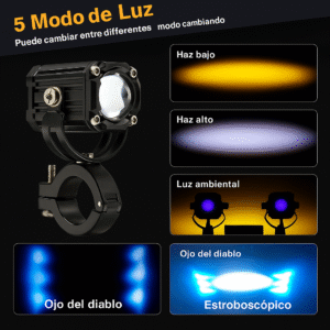Par proyectores LED Alta potencia