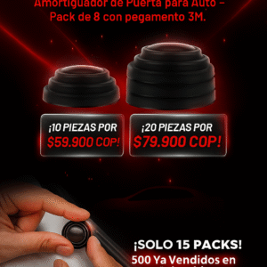 Kit amortiguador antigolpes x 20