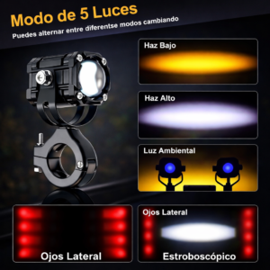 Par proyectores LED mini ultra td34