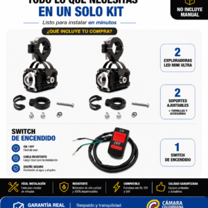 Par proyectores LED mini ultra td34