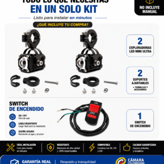 Par proyectores LED mini ultra td34